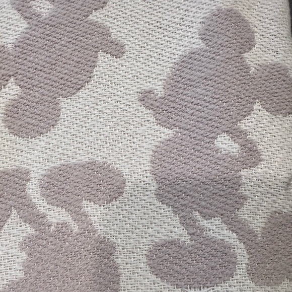 Disney Parks Homestead Collection Mickey Silhouette Throw Blanket - Picture 4 of 7